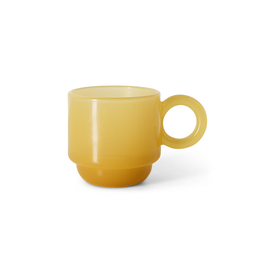 Kaffe mugg i glas