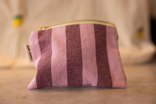 Plånbok Lila/Rosa randig