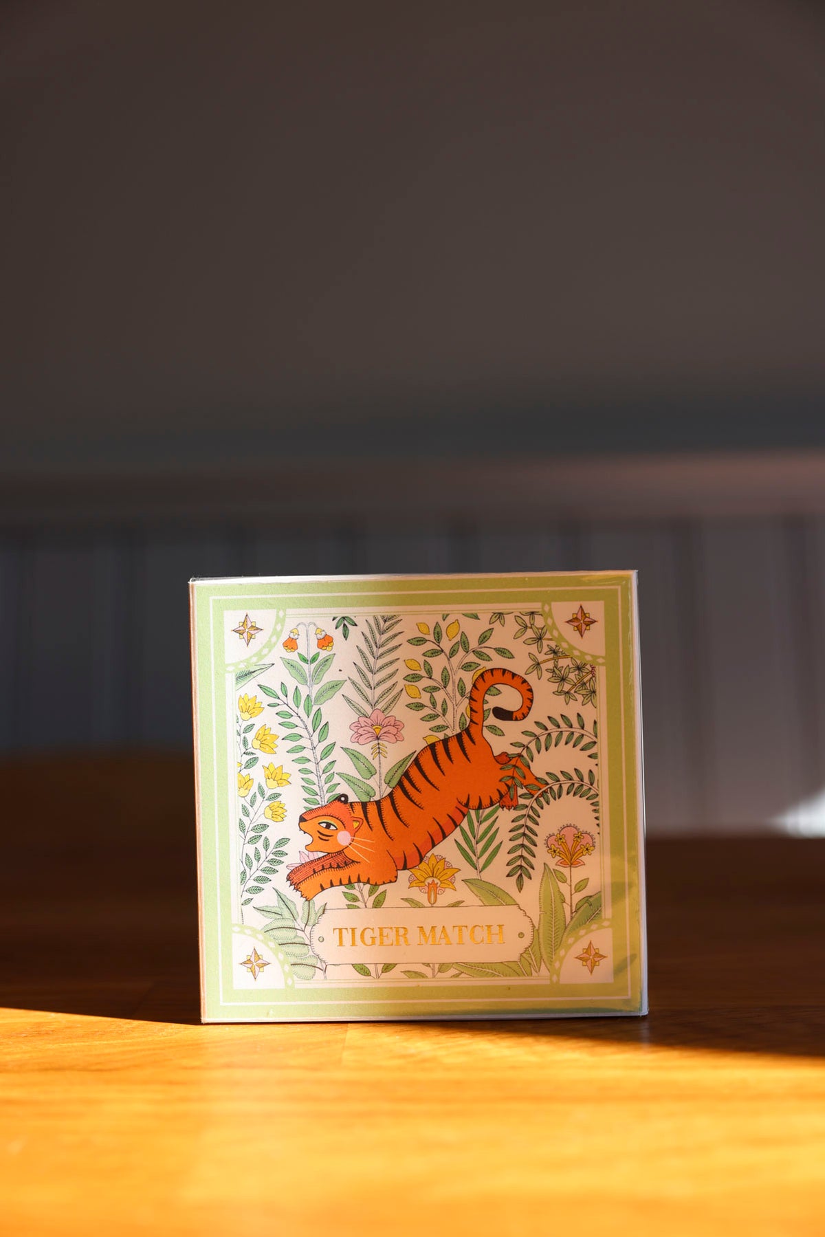Tändsticksask Tiger