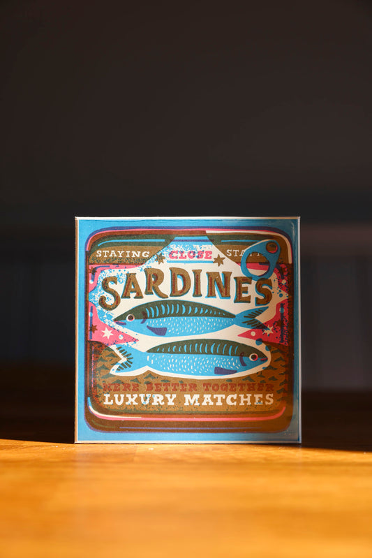 Tändsticksask Sardiner B307
